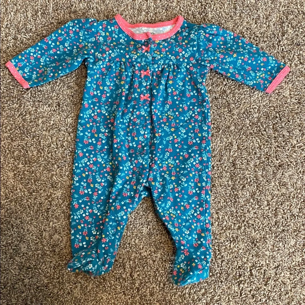 Baby Girl Pajama Bundle Size 3 Month